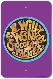Willy Wonka and the Chocolate Factory Logo Home Business Office Sign
