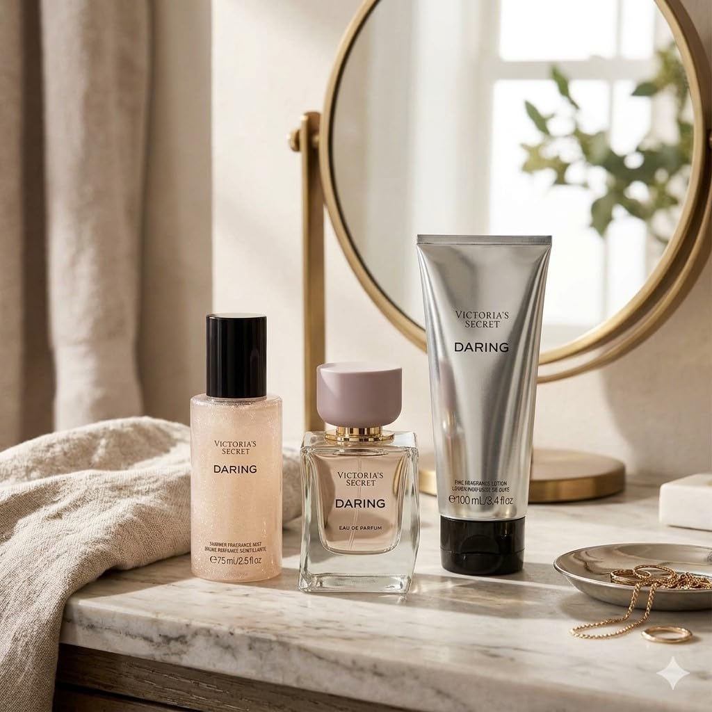 Victoria's Secret Daring 香水　ボディローションセット Amazon.com : Victoria's Secret Daring 3 Piece Eau De Parfum Mist