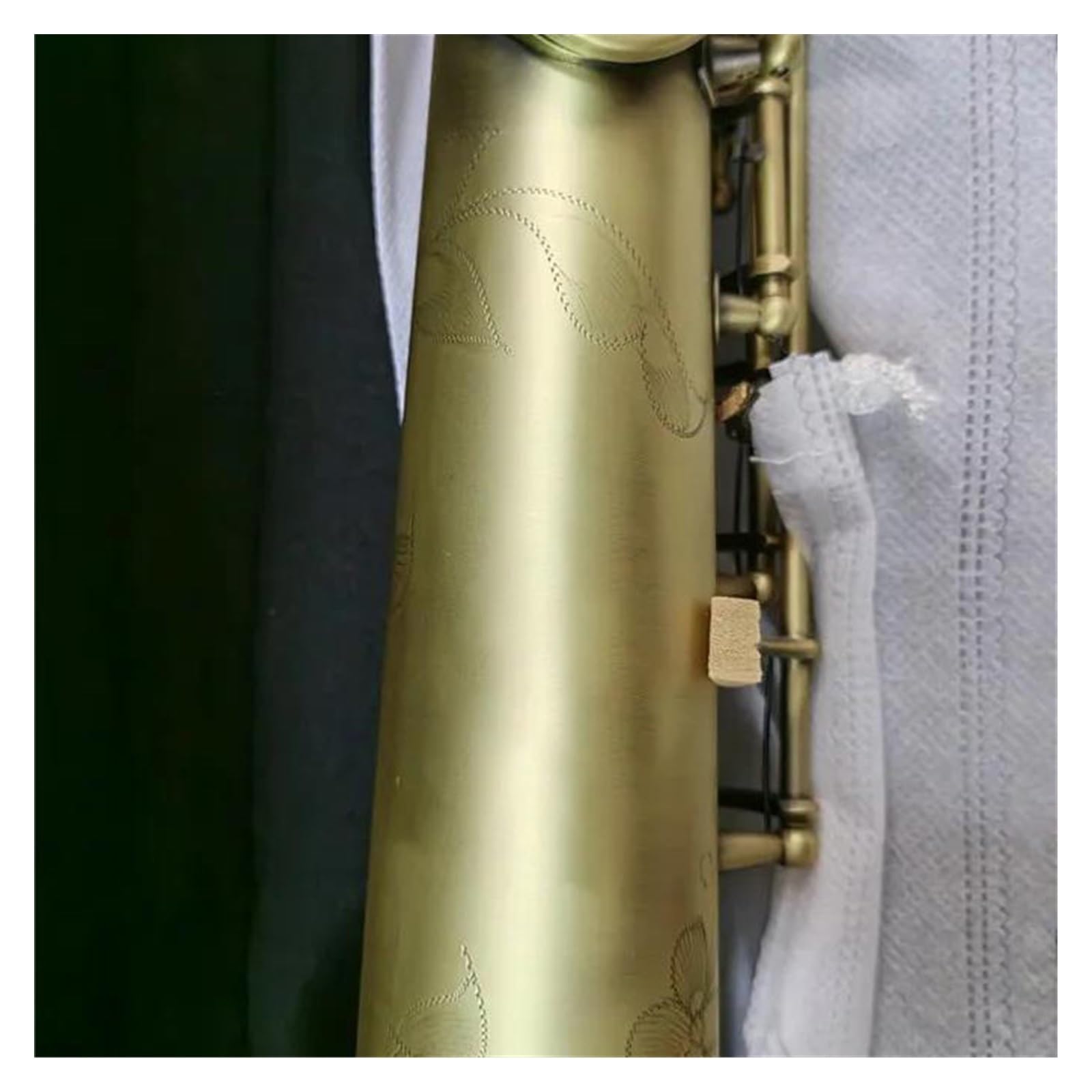 Saksofon Bb Vintage Miedziany Instrument Z Akcesoriami Do Futerału Saksofon | Saksofon