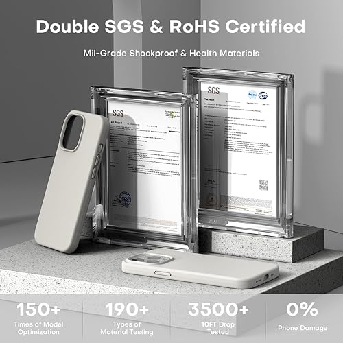 Vista 62 de TOCOL - Funda 5 en 1 para iPhone 11, con 2 protectores de pantalla + 2 protectores de lente de cámara, funda delgada de silicona líquida a prueba