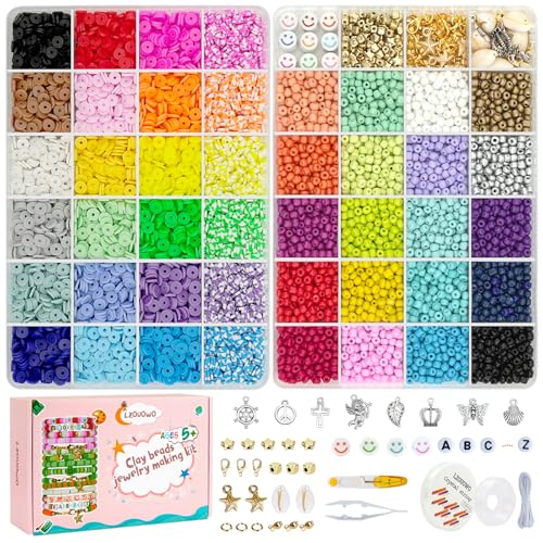 Cuentas de cristal de 4 mm y abecedario para regalar pulseras de amistad