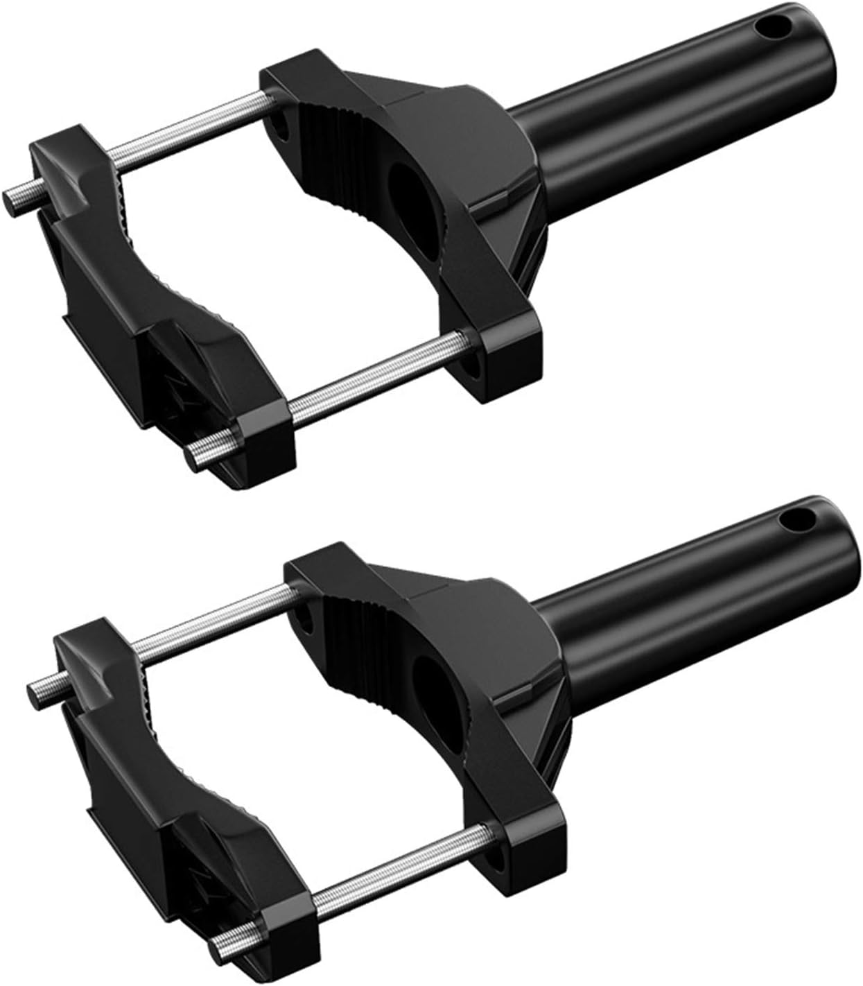 Motorcycle Headlight Bracket, 2Pcs Universal Spotlight Extension Pole, Motorcycle Spotlights Mounting Brackets, Frame Support Extension Bracket Fixed Light Bracket Mount