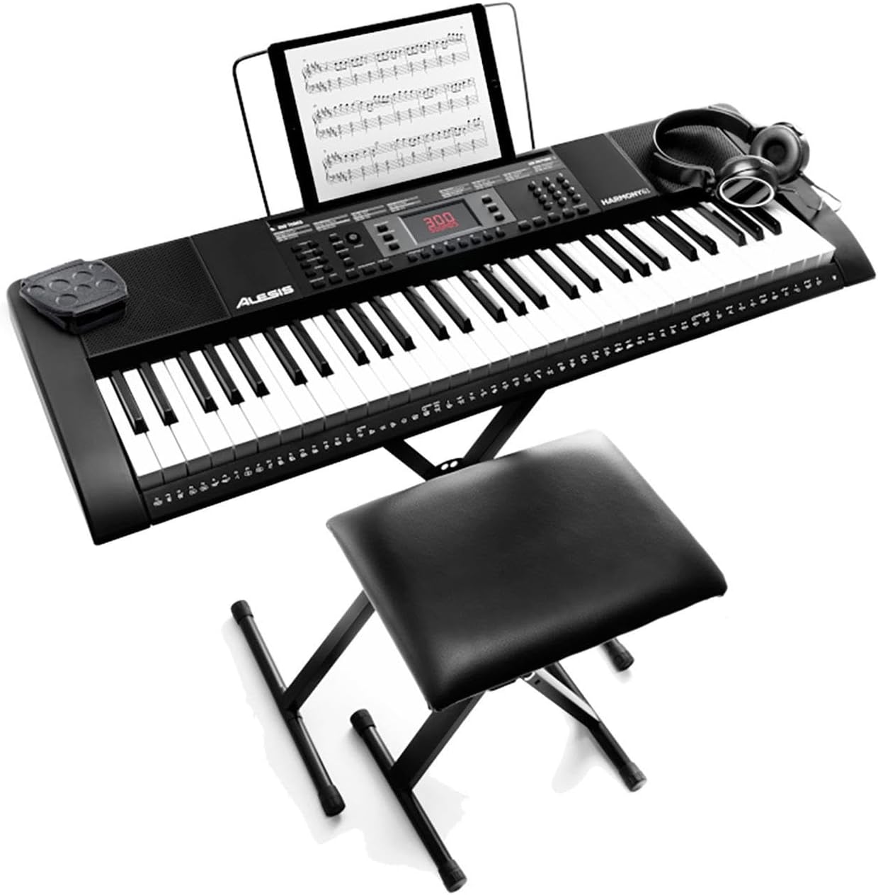 Alesis Harmony 61-key Portable Arranger Keyboard (Renewed)