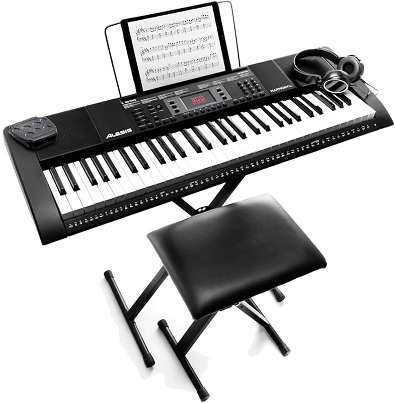 Alesis Harmony 61-key Portable Arranger Keyboard (Renewed)