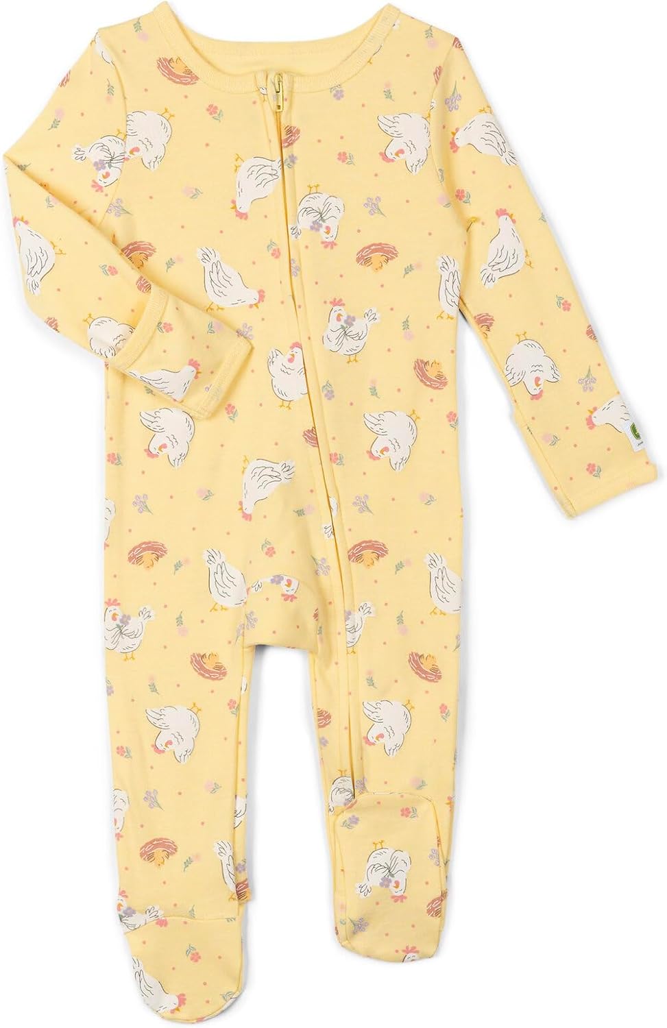 John Deere Farm Animals Tractors Baby Ribbed Zip Up Sleep N’ Play Newborn to Infant Sizes (Newborn – 24 Months)