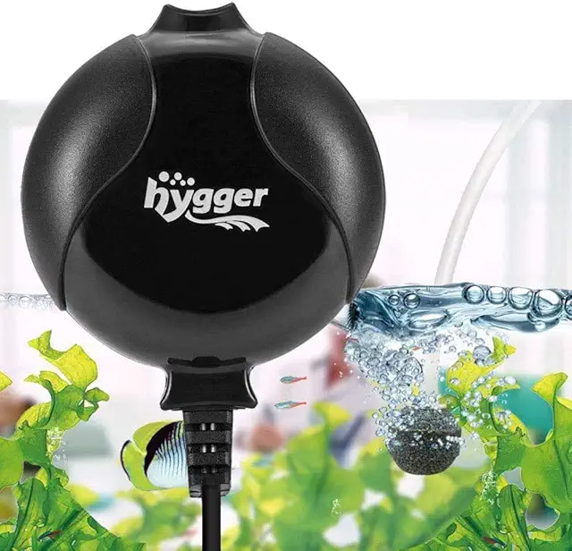 Hygger 1.5W Mini Quiet Air Pump for Aquarium - Luchtpomp voor Aquarium