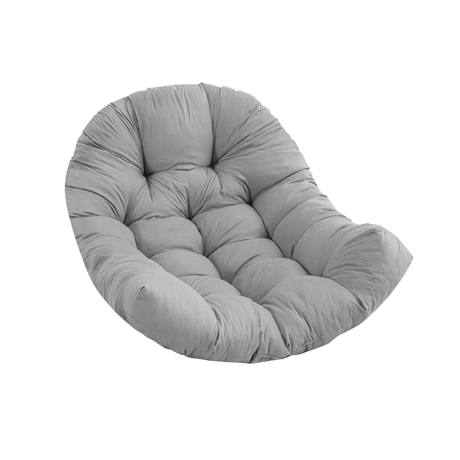 CALANDIS® Egg Chair Replacement Cushion Soft Swing Chair Cushion Pad for Balcony Patio Gray | Cushions & Pads | Patio & Garden Furniture | Yard, Garden & Outdoor Living-image-25