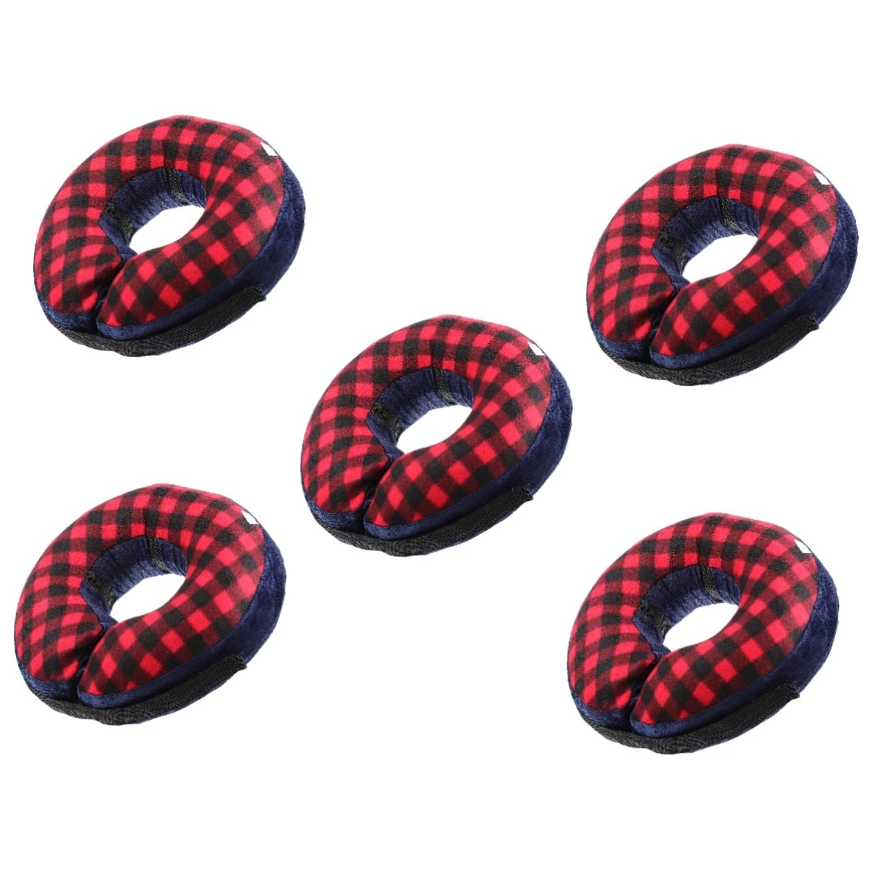 Ipetboom 5piezas Collar Inflable Protector para Mascotas Collar De Cómodo y Transpirable para Gatos y Perros Después De para Cuidado De Heridas