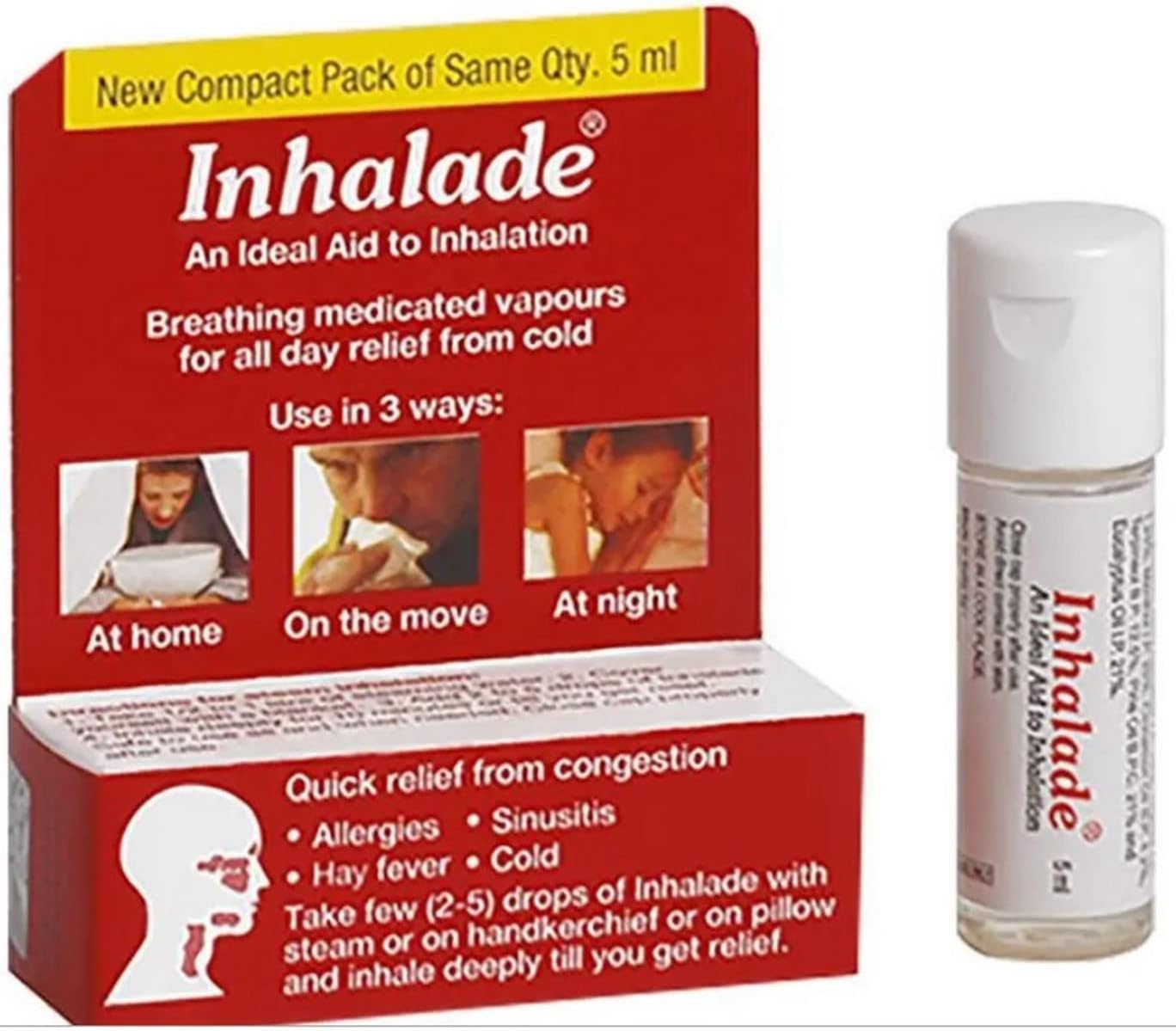 INHALADE - Bottle of 5ML Drops