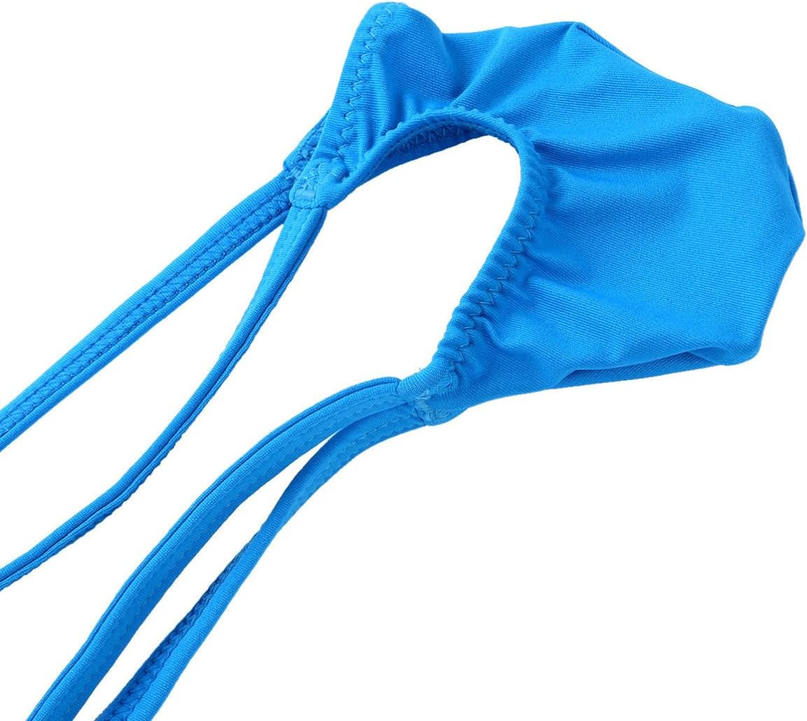 Alvivi Sexy Men's Low Rise Backless Micro Pouch String G-String Thong T-Back Jockstrap Underwear