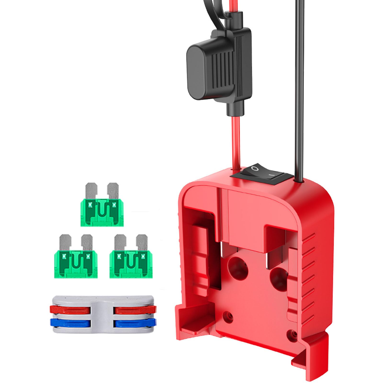 Tsophreniq Light Power Wheel Adapter Battery Adapter For 18V Battery Conversion Wire Connector For Car Toy Robotic Conversion Kits