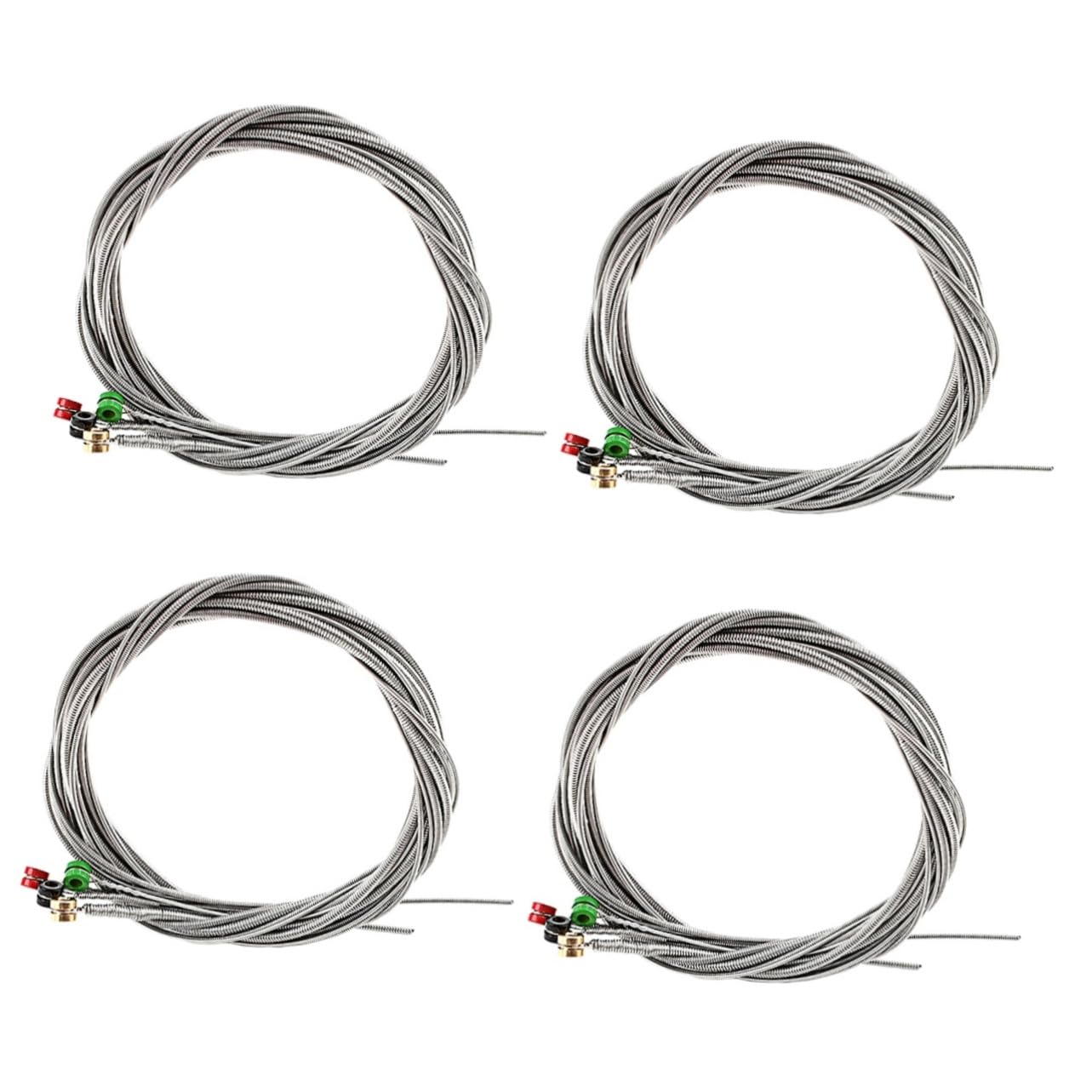 ibasenice 4 Juegos Accesorios De Guitarra De Cuerda Accesorio De Guitarra Banjo os Música Alambre os De Música os De De Metal Instrumento De Bajo De Acero
