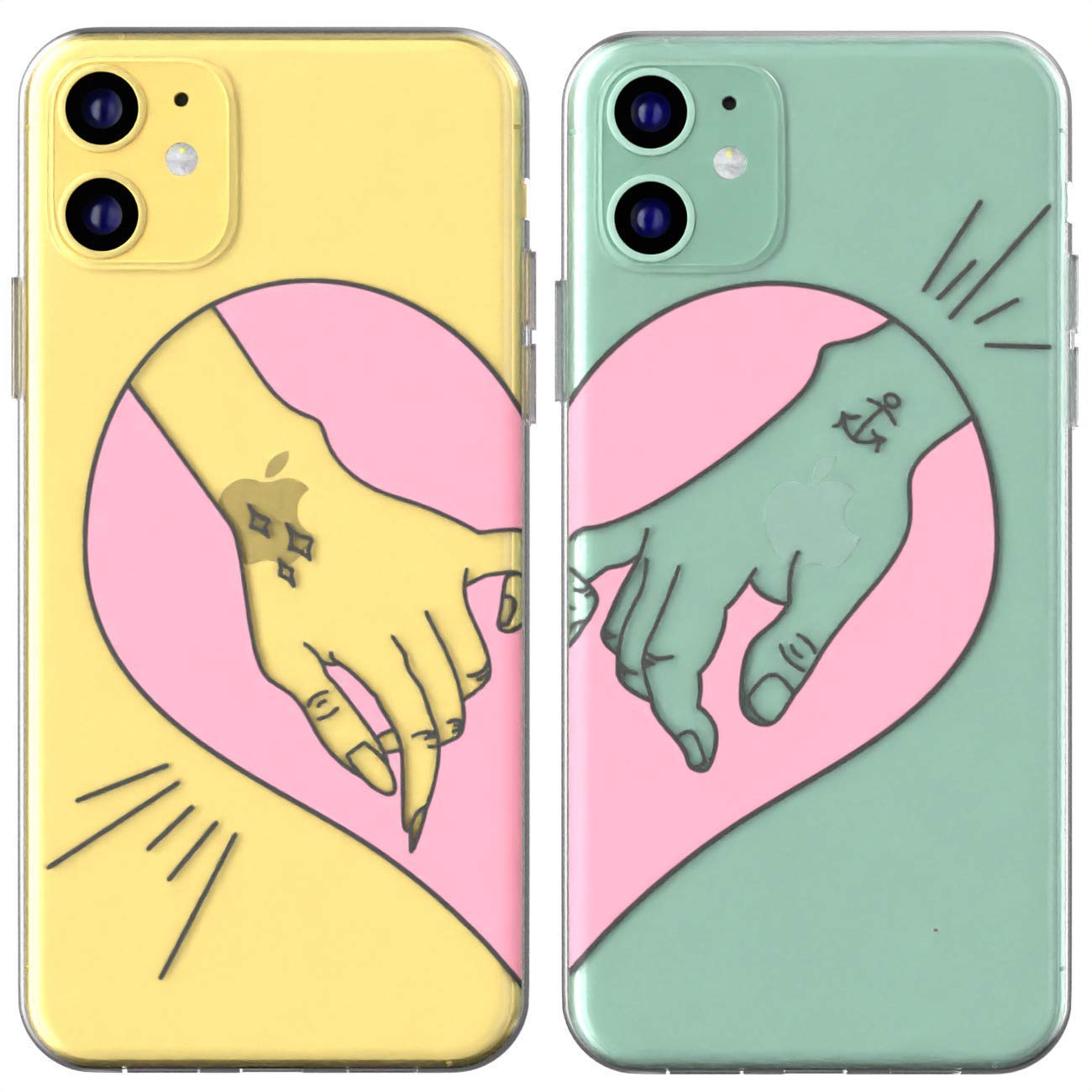 Toik Matching Couple Cases for Apple iPhone 11 Pro Xs Max