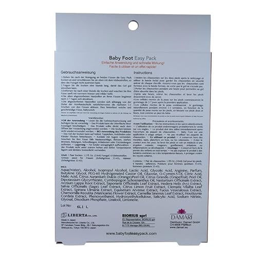 Baby Foot Easy Pack, sanftes Hornhautpeeling