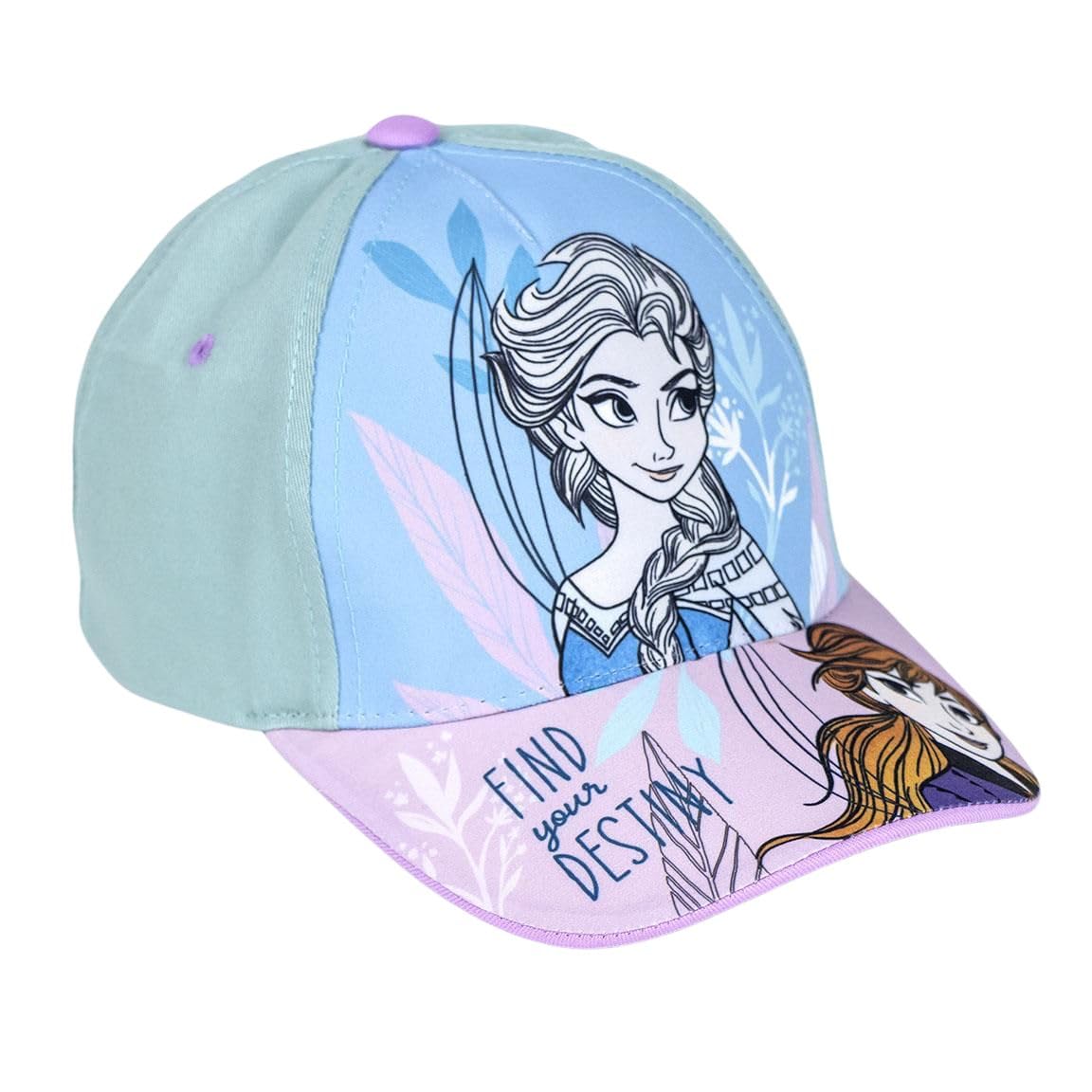 CERDÁ LIFE'S LITTLE MOMENTS Gorra Infantil con Visera de Frozen Color Azul Cap, Talla única Girl'S