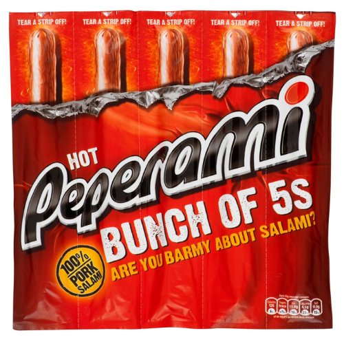 Peperami Hot 5 Pack 125g Pepperoni Everything Else