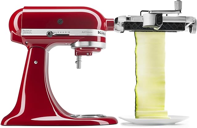 KitchenAid KSMSCA Vegetable Sheet Cutter, Aluminum, Metallic