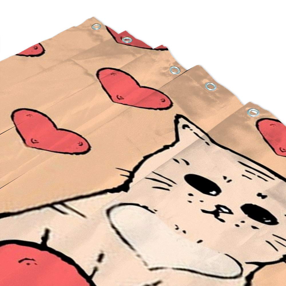Tenda da doccia - Impermeabile - Poliestere - 180 x 180 cm - Motivo