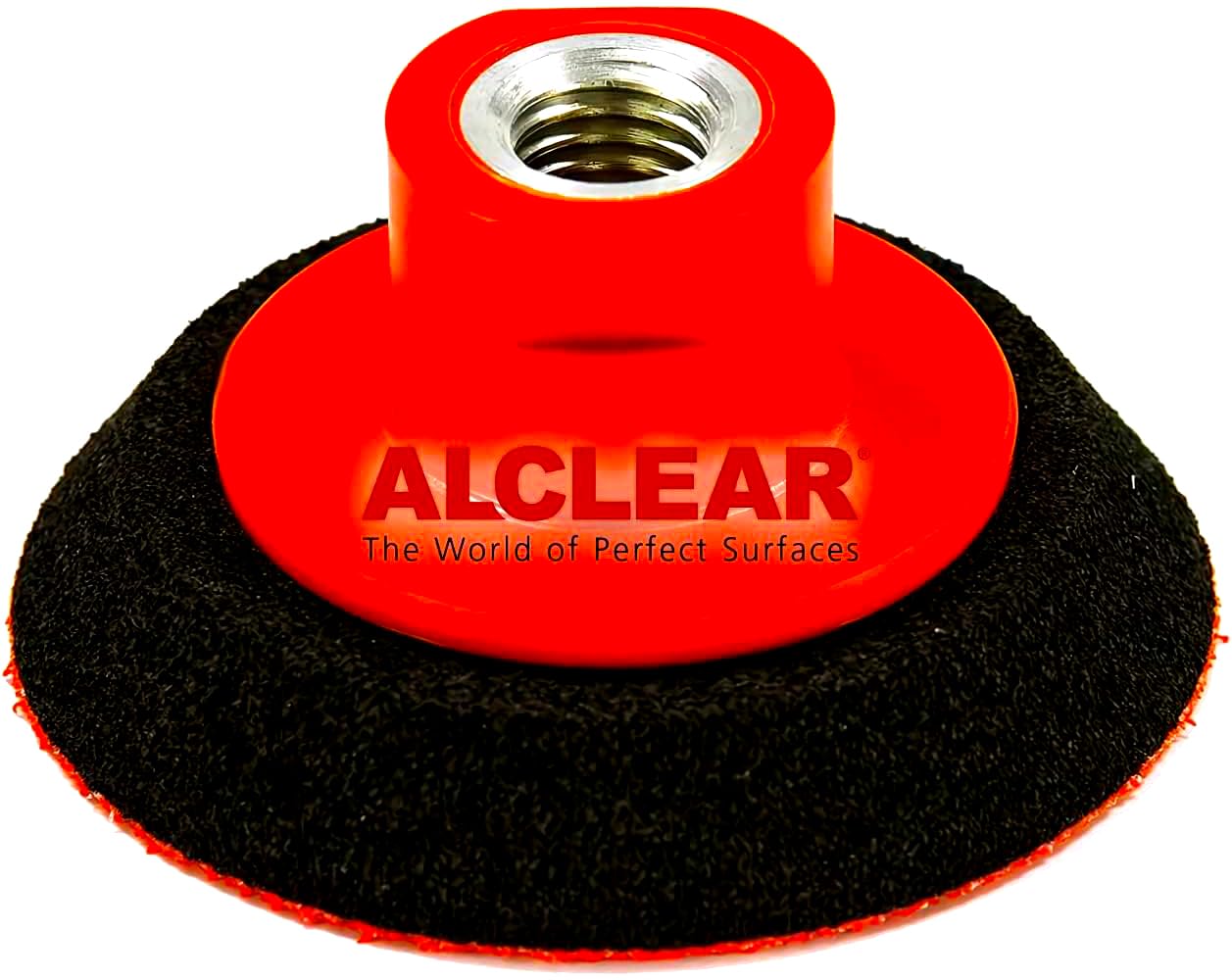 ALCLEAR Piattino di sostegno professionale solido Ã˜ 75 mm, rosso
