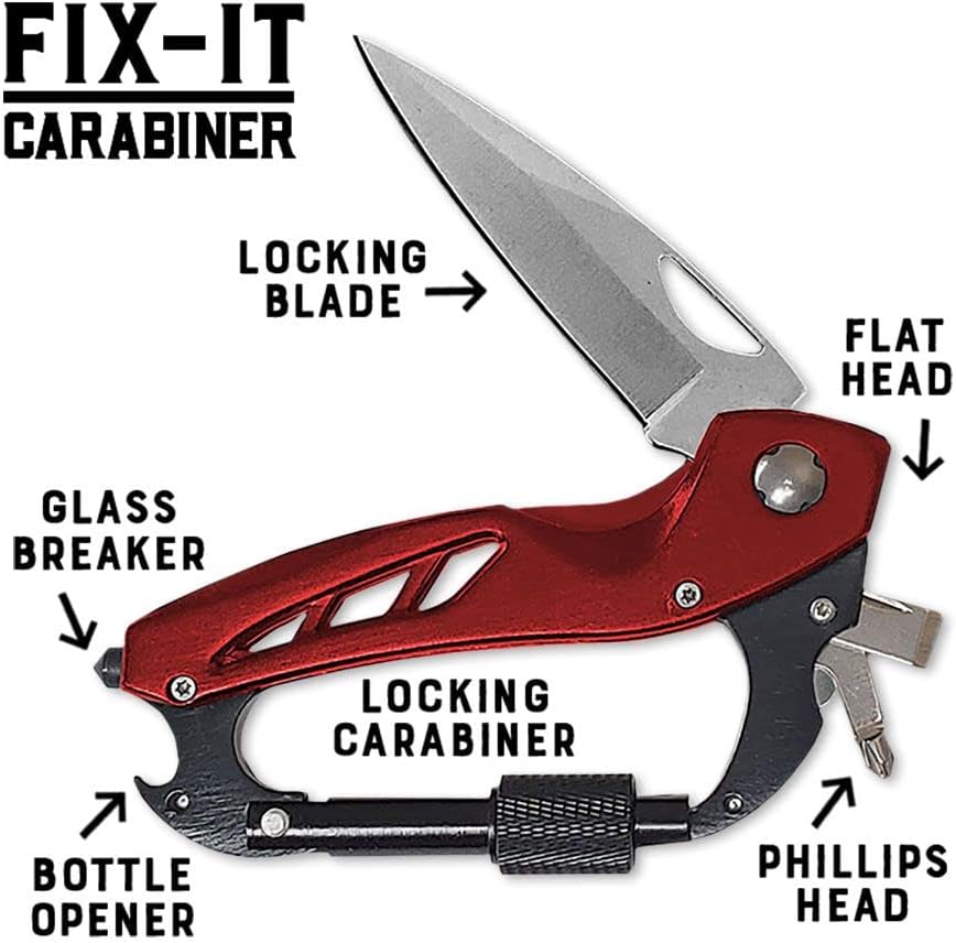 Trixie and Milo Multitool Carabiners