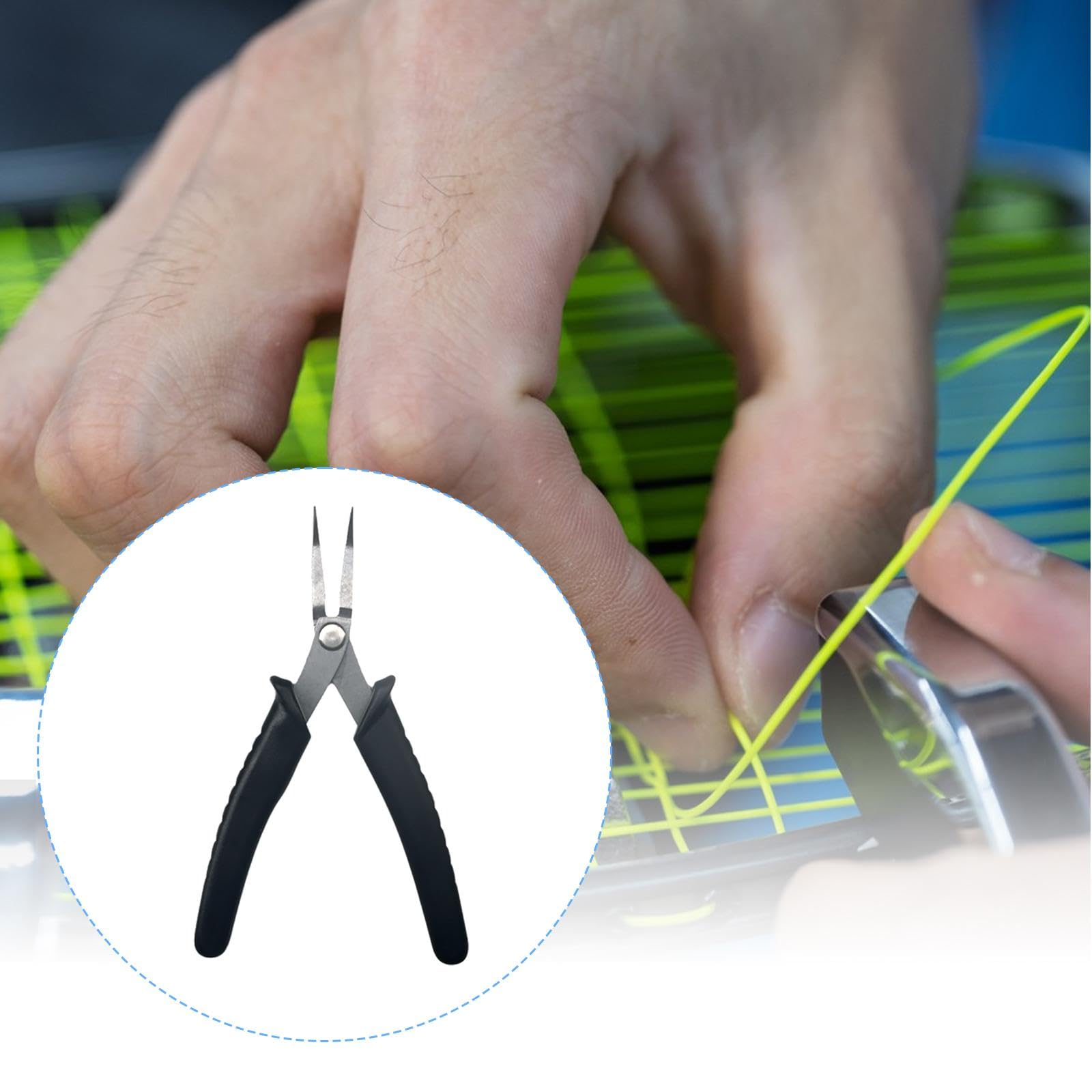 Pince à Corder pour Badminton en Acier Inoxydable, Raquettes Tennis Squash