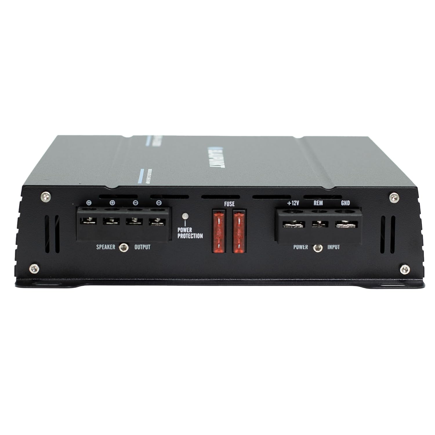 Blaupunkt BPA-E1001 Amplifier power and speaker terminals with Fuse, +12V, REM, GND, Speaker Output