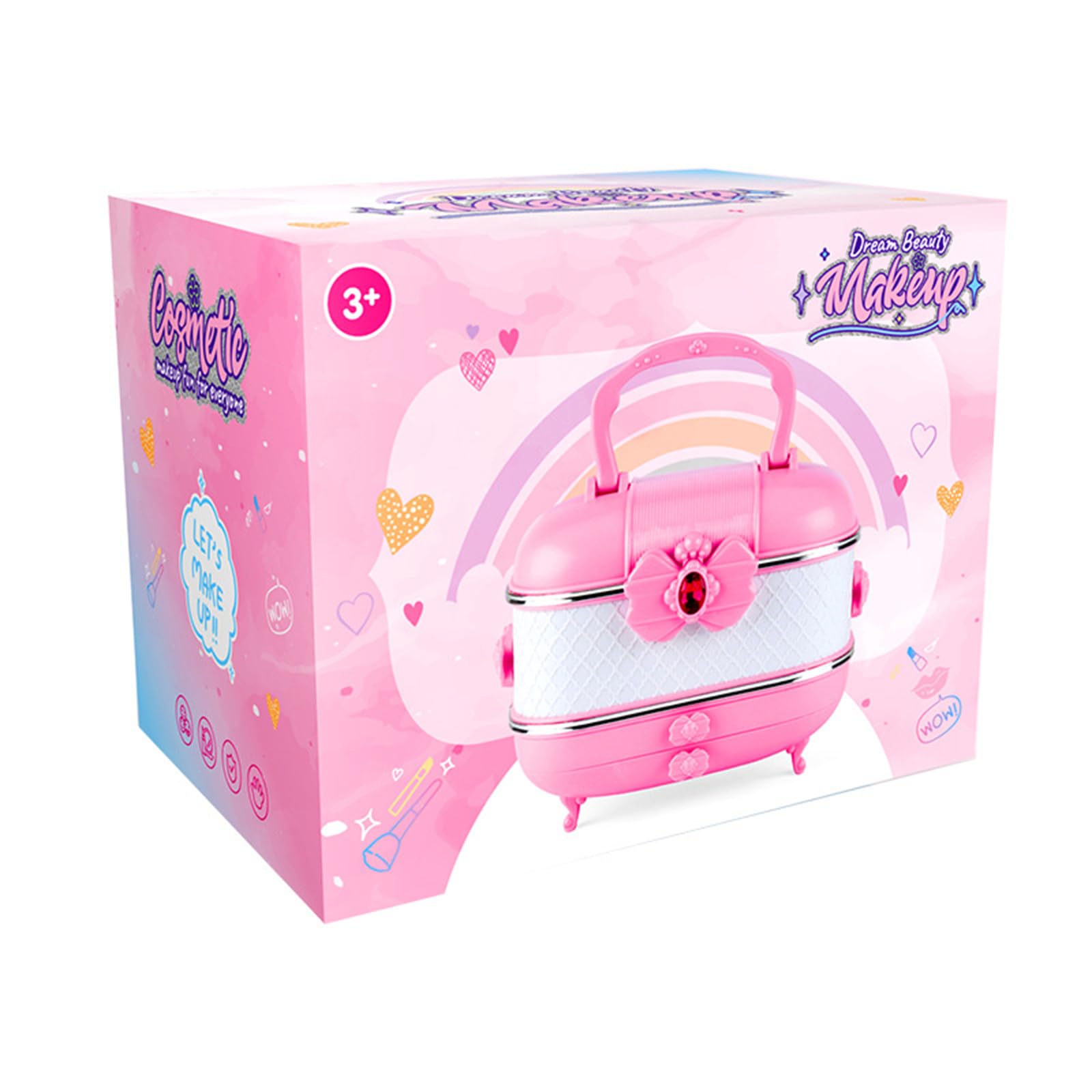 Amazon | YAYAMIYA 子供メイクアップセット メイクセットおもちゃ