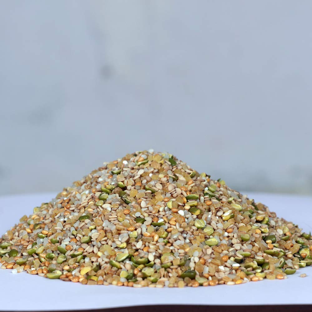 PAXI DAYA Foxtail Millet (Kangni), Dough Rice, Wheat Dough, Sesame Food For Only Indian Desi Sparrow And Small Bird Food 900 G -, 1 Count (B0844XCZ9D) Amazon Price History, Amazon Price Tracker