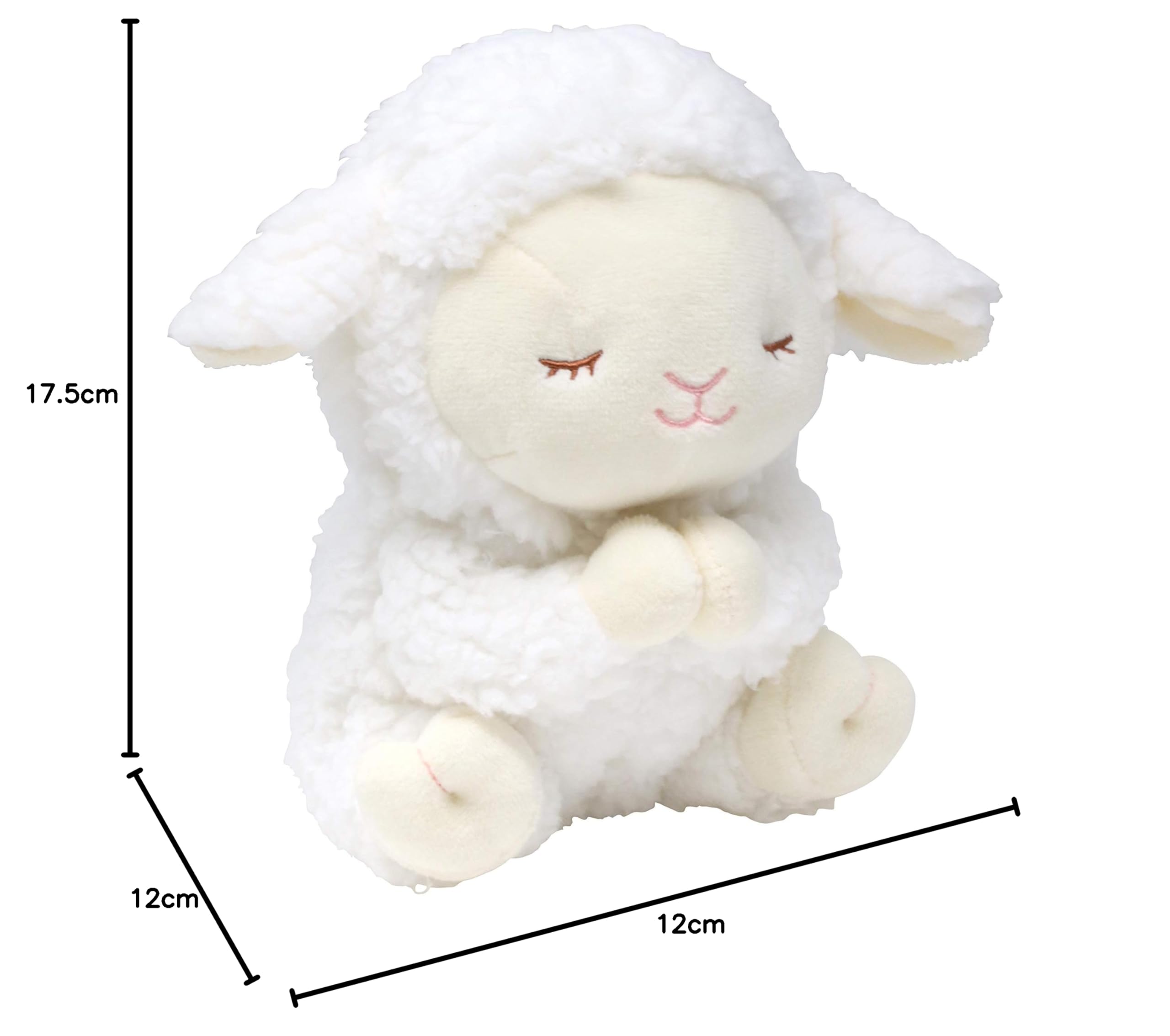 Amazon.co.jp: お祈りひつじぬいぐるみ しーちゃん ふわふわ やわらか