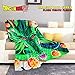 JUST FUNKY Dragon Ball Super Plush Throw Fleece Comforter | 45 X 60 Inches Blanket Featuring Shenron Dragon | Home Deco | Anime | Dragon Ball Blanket | Official Licensed