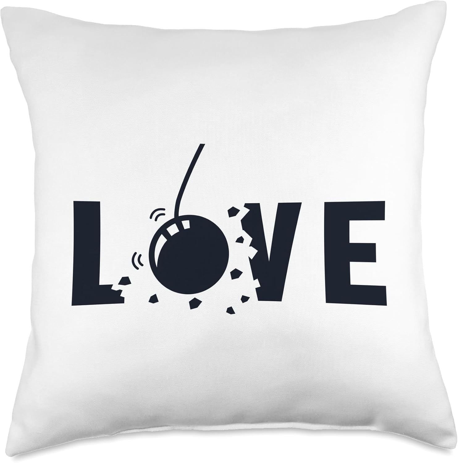 DIY Home Improvement Kit Demolition Services Gifts Love Contractor Home Improvement House Demolition Throw Pillow, 18x18, Multicolor