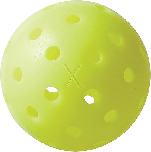 Vista 85 de Franklin Sports Pelotas de pickleball para exteriores X-40 – Bola oficial de Estados Unidos Pickleball, Tour APP + US Open – Tamaño reglamentario
