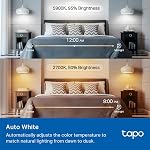 Tapo L535E E27 Smart Bulb, Alexa Bulb, Certified by Subject, Multicolor, 8.6W (75W), Auto Scheduling and Timer, Away Mode, Dimmable, Power Monitoring
