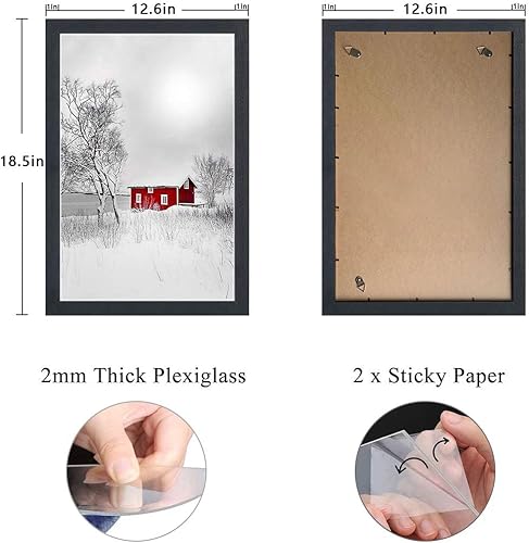 Miniatura 4 de DBWIN LY 001US Talla Grande Negro Marrón 2