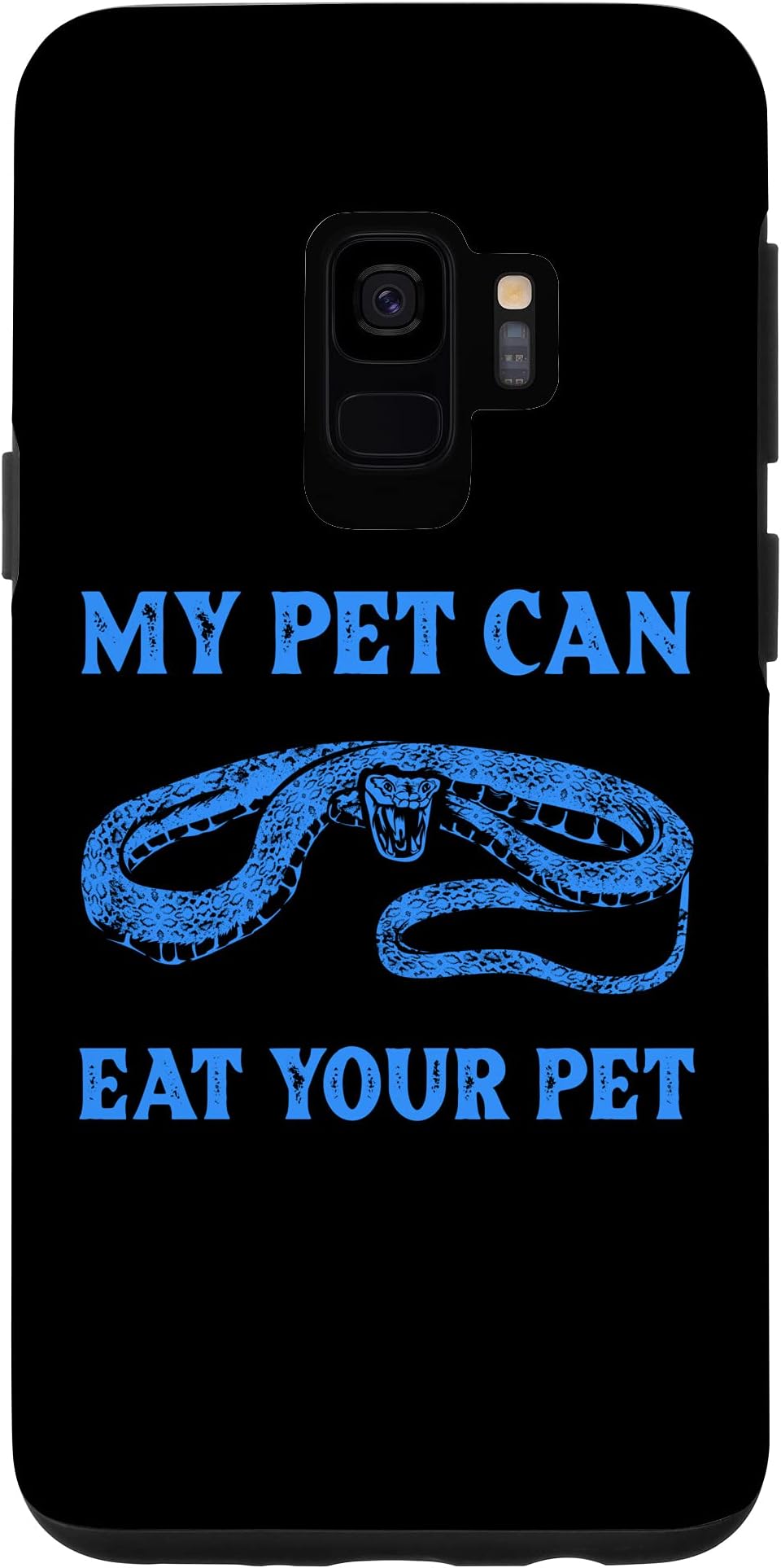 Galaxy S9 Funny Snake Reptile Lover Men Women Boys Girls Cobra Python Case