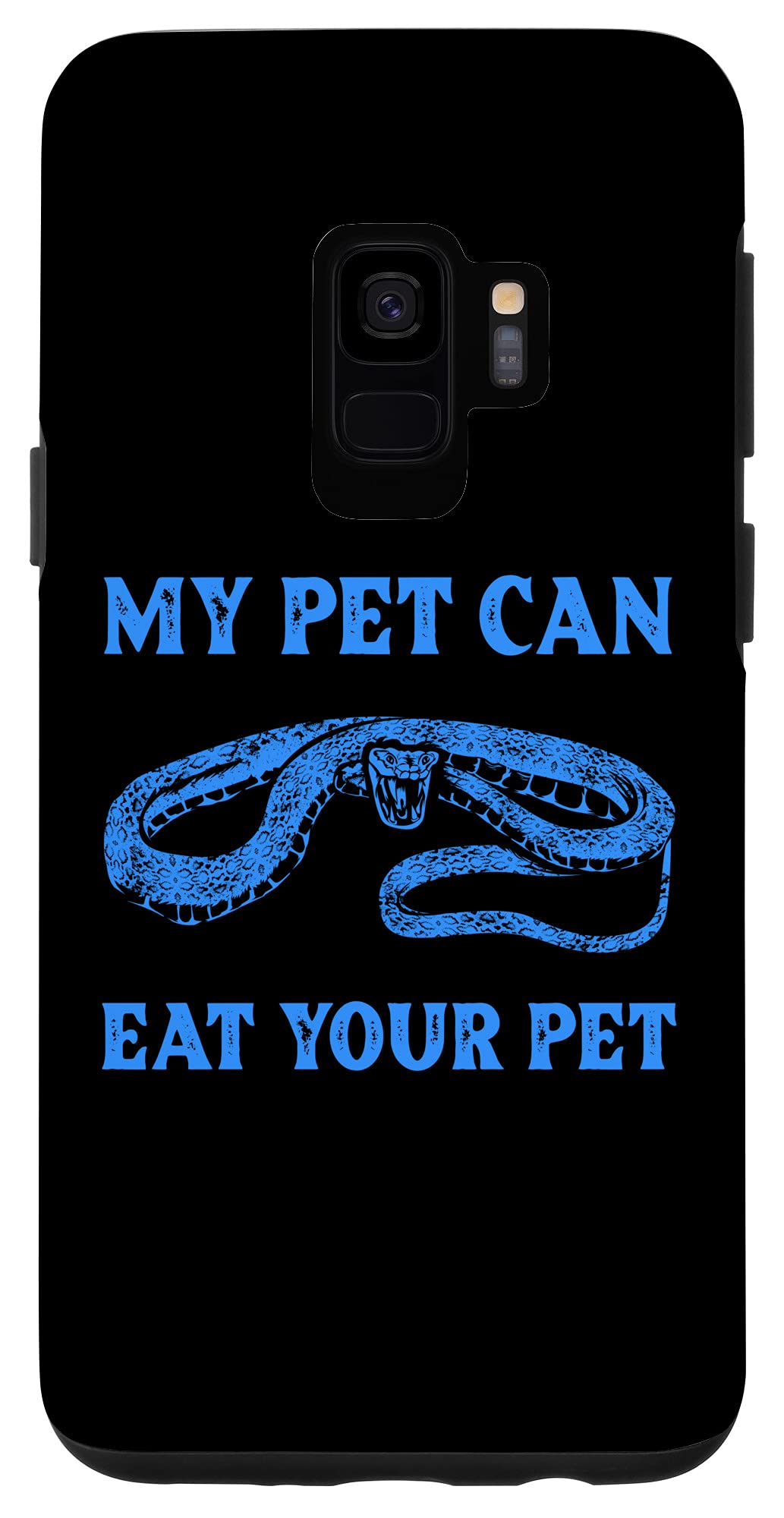 Galaxy S9 Funny Snake Reptile Lover Men Women Boys Girls Cobra Python Case