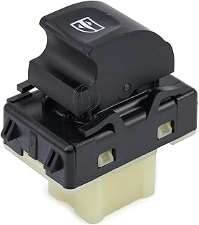 Power Window Control Switch Single Button for Logan 2, Sandero, Duster, Capture Lada X-Ray,254218614R 254217475R(1PCS)