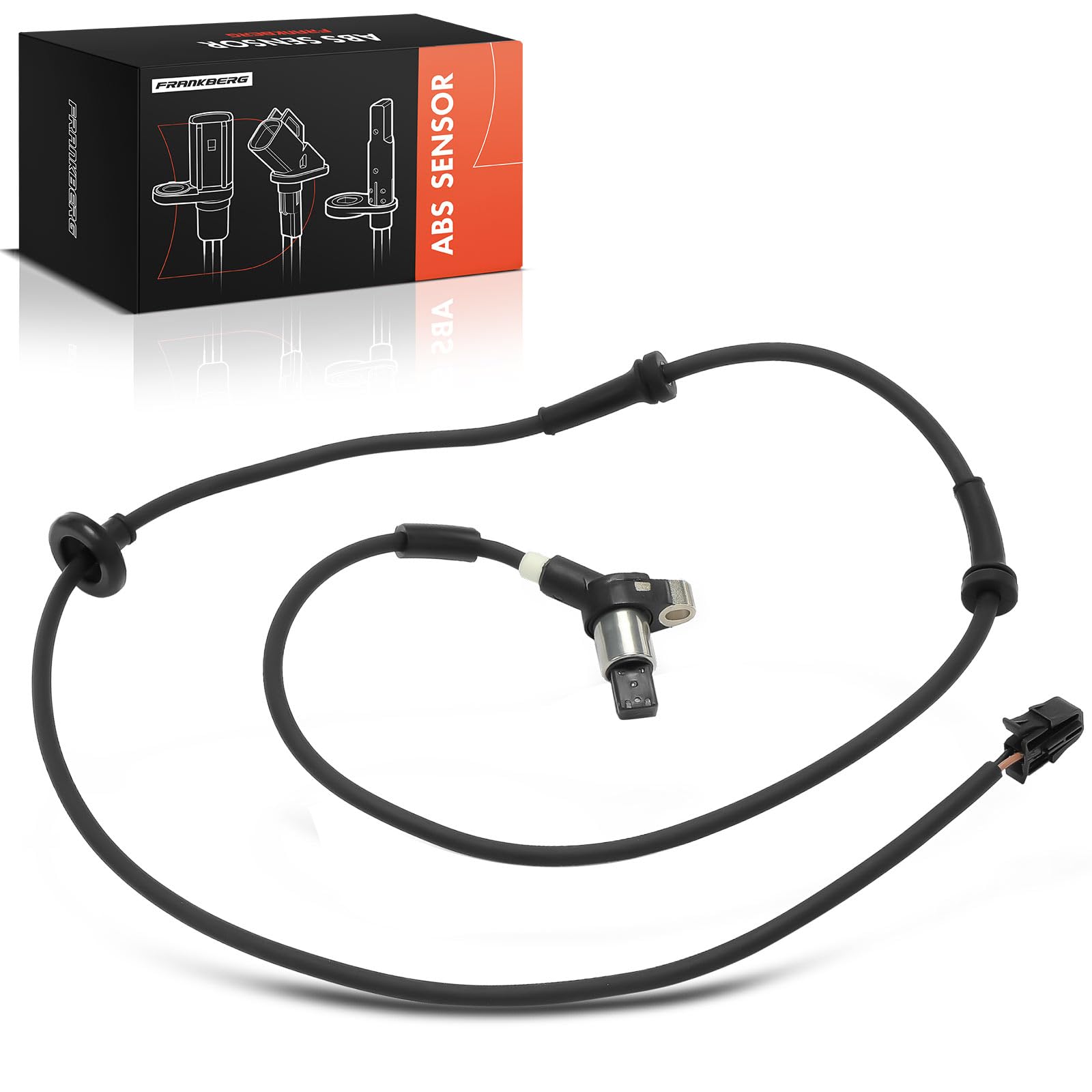 Frankberg Sensor de velocidad de ruedas Sensor ABS 2 Polos Compatible con Felicia II 6U1 Felicia I 6U1 Felicia I Touring 6U5 Felicia II Touring 6U5 Felicia I Pick-up 6U7 6UF Replace# 6U0927807A