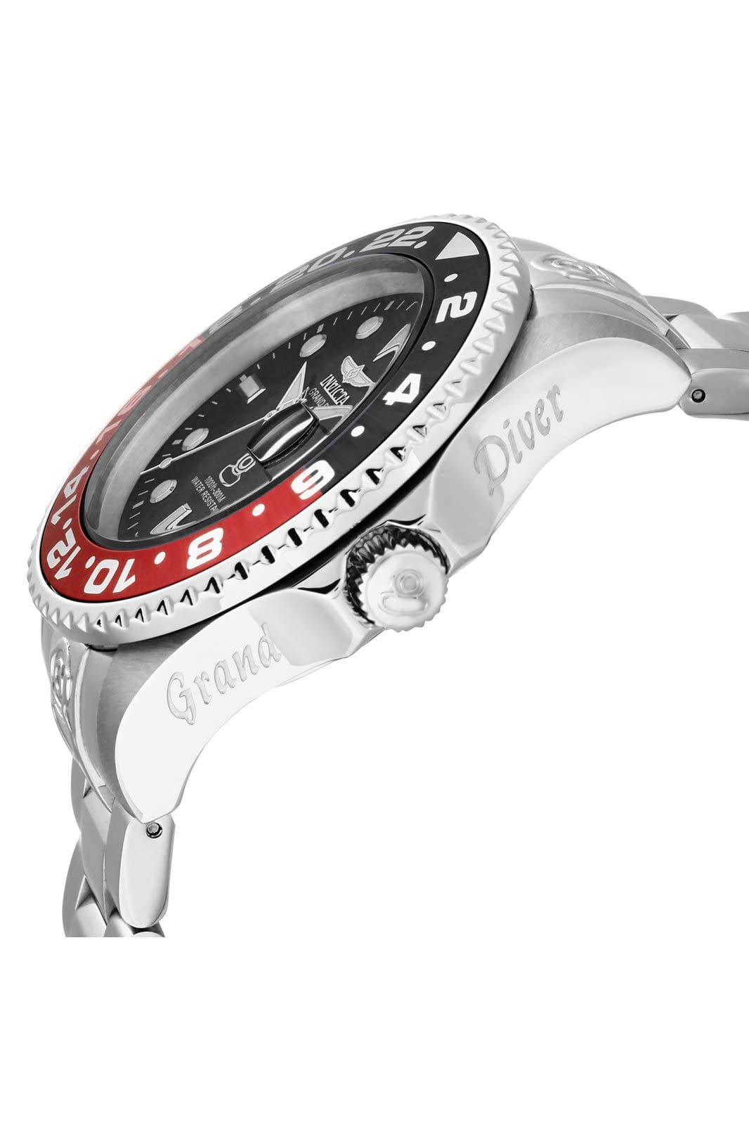 Invicta Pro Diver Edelstahl Herren Automatikuhr - 47mm