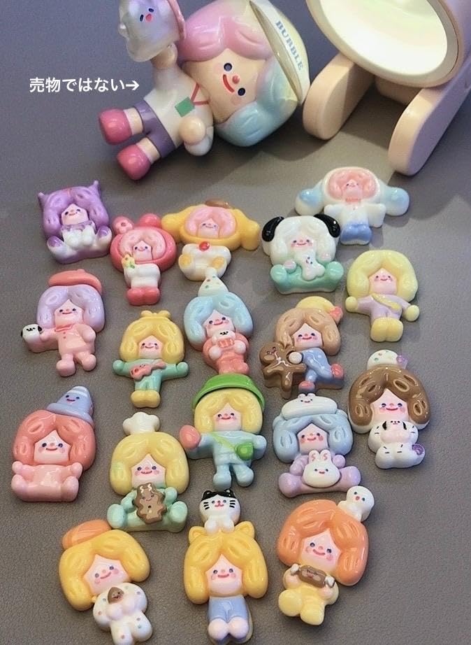 Amazon.co.jp: レア品おまけ韓国系パーツ まとめ売り レジン 