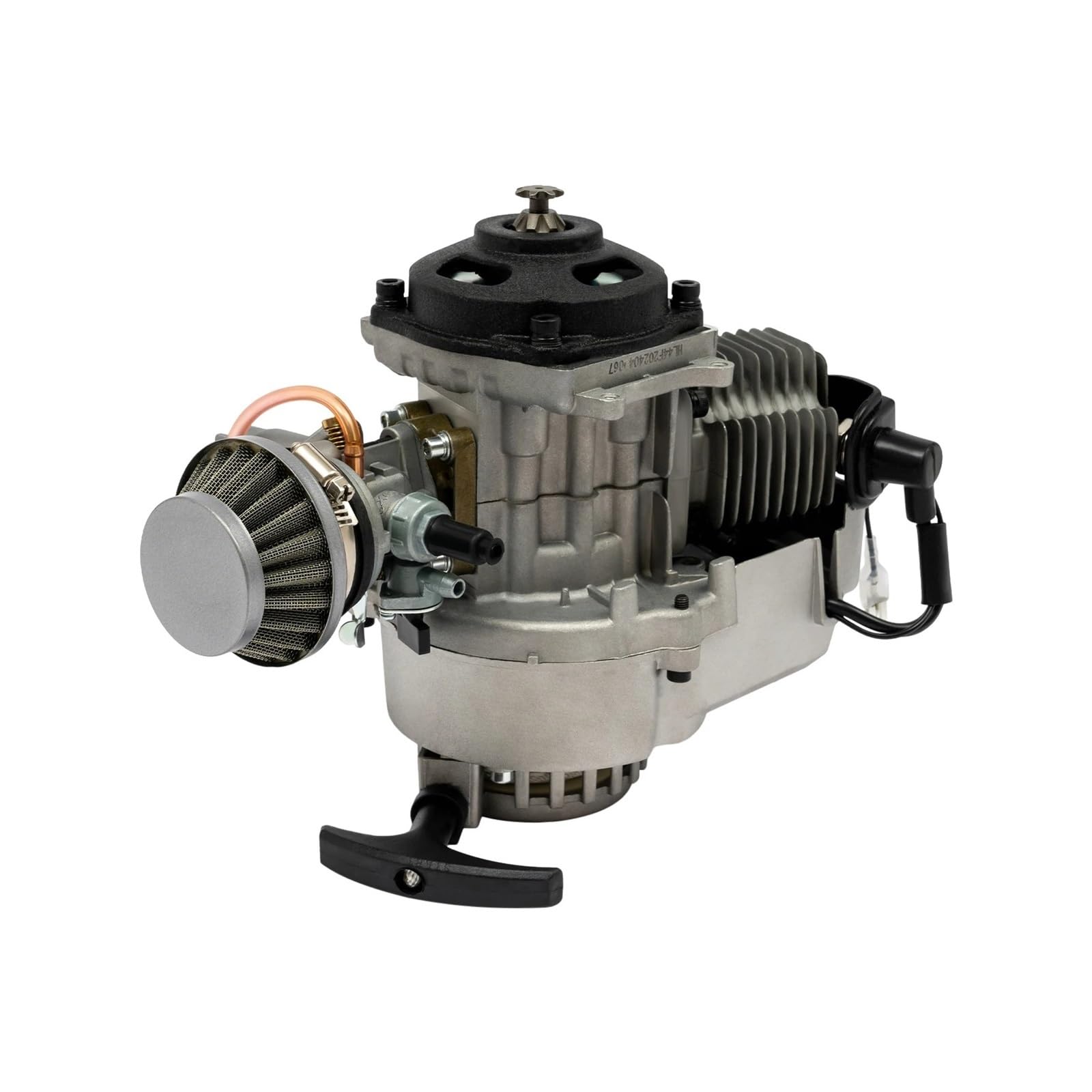 Mini Motor De Motocicleta De 49CC, Motor De 2 Tiempos De Un Solo Cilindro, Velocidad Sin Carga De 12500rpm Cilindro Pistón Kit