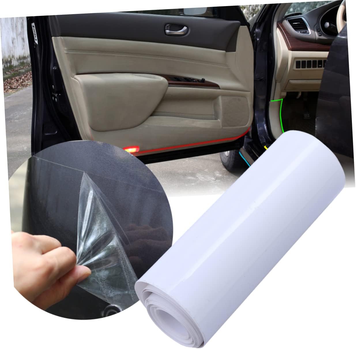 Car Protective Film Anti-Scratch Vehicle Surface Coating Transparent Uv Resistant Long-Lasting Protection for Car Paint and Interior