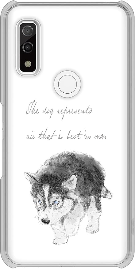 Amazon Co Jp Softbank Arrows We A101fc ハード ケース カバー Yj194 ハスキー 犬 イラスト かわいい 素材クリア Uv印刷 家電 カメラ