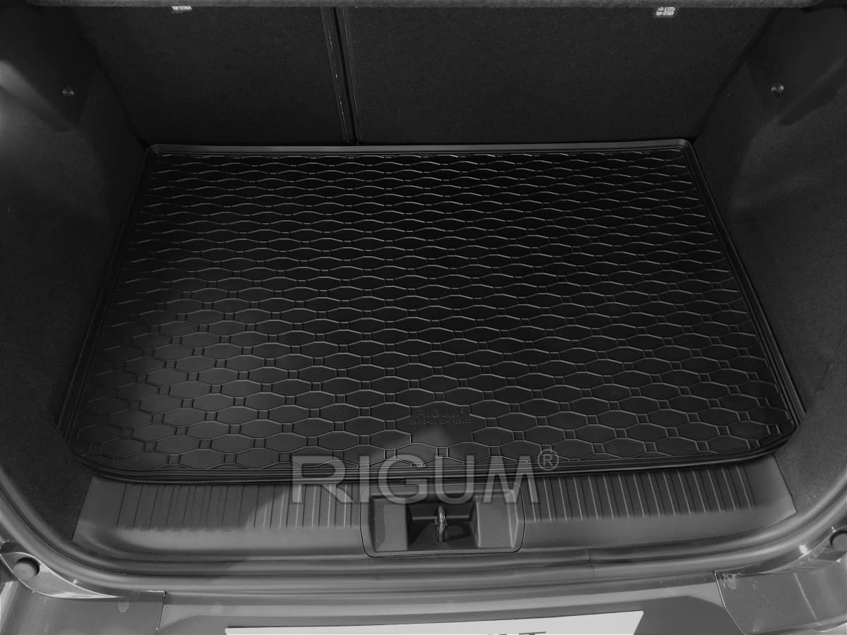 Gummimatten + Gummi Kofferraumwanne Set kompatibel mit Renault Captur II ab Bj.2020 RKK