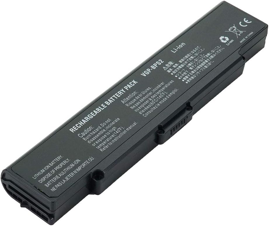 BattPit VGP-BPS2 VGP-BPS2A Battery Replacement for Sony VAIO VGN-S72XP VGN-S75MN VGP-BPS2B VGP-BPS2C [11.1V / 49Wh]