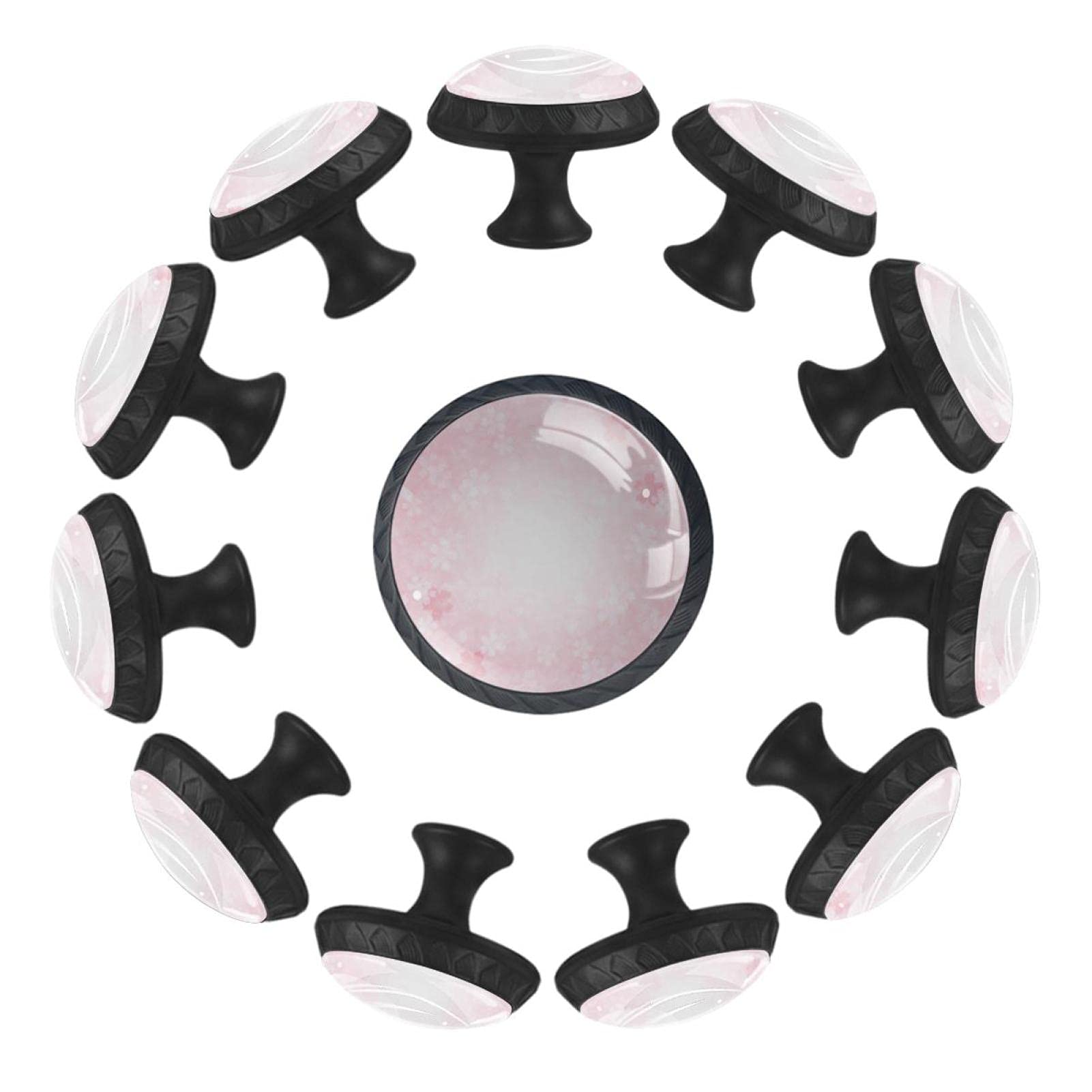 Poignée de meuble rose 35mm ergonomique et robuste pour tiroir enfant