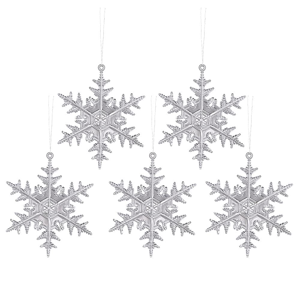 Adornos de Navidad transparentes que reflejan la luz de tu árbol
