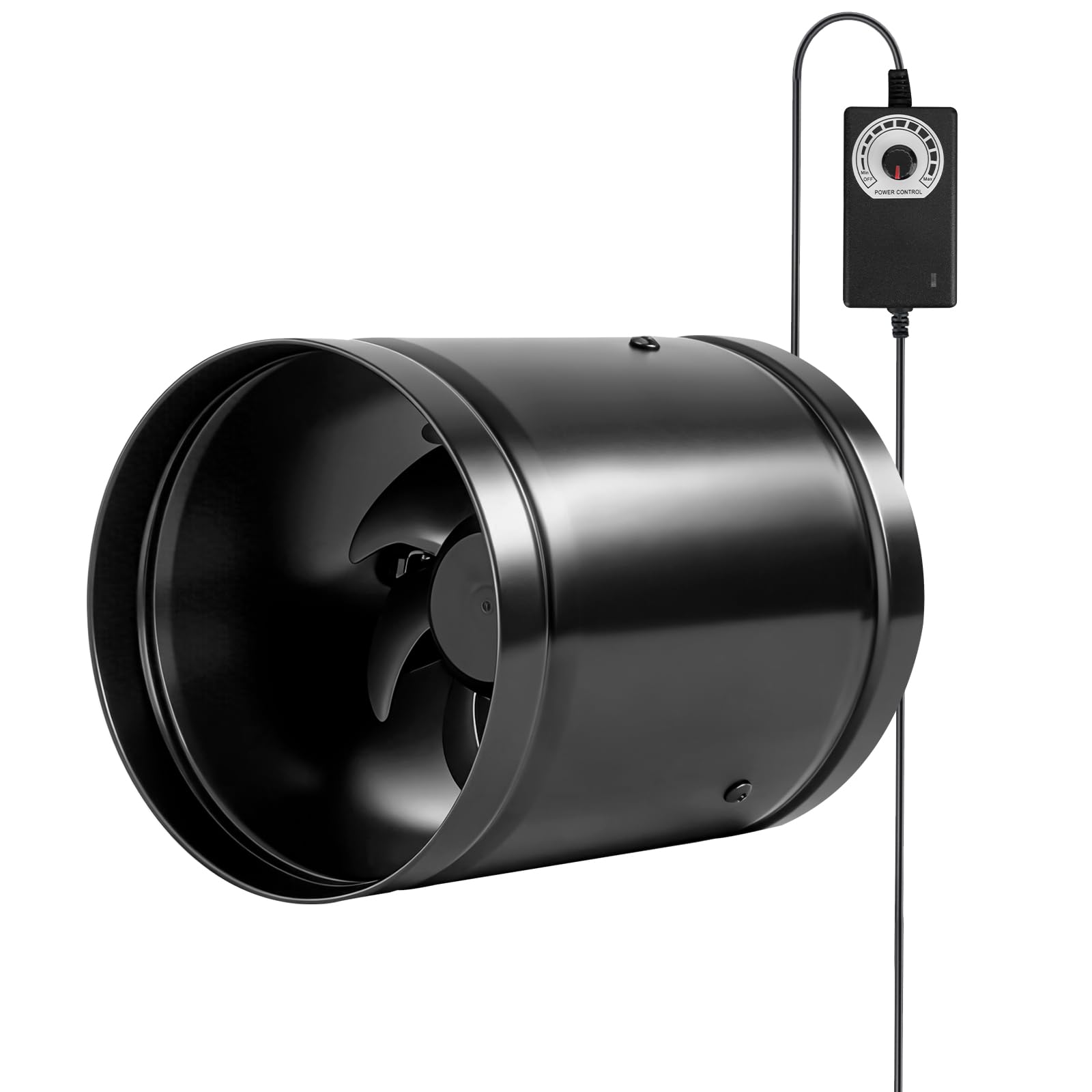 Photo 1 of MELONFARM 6" Steel Duct Fan with Variable Speed Controller