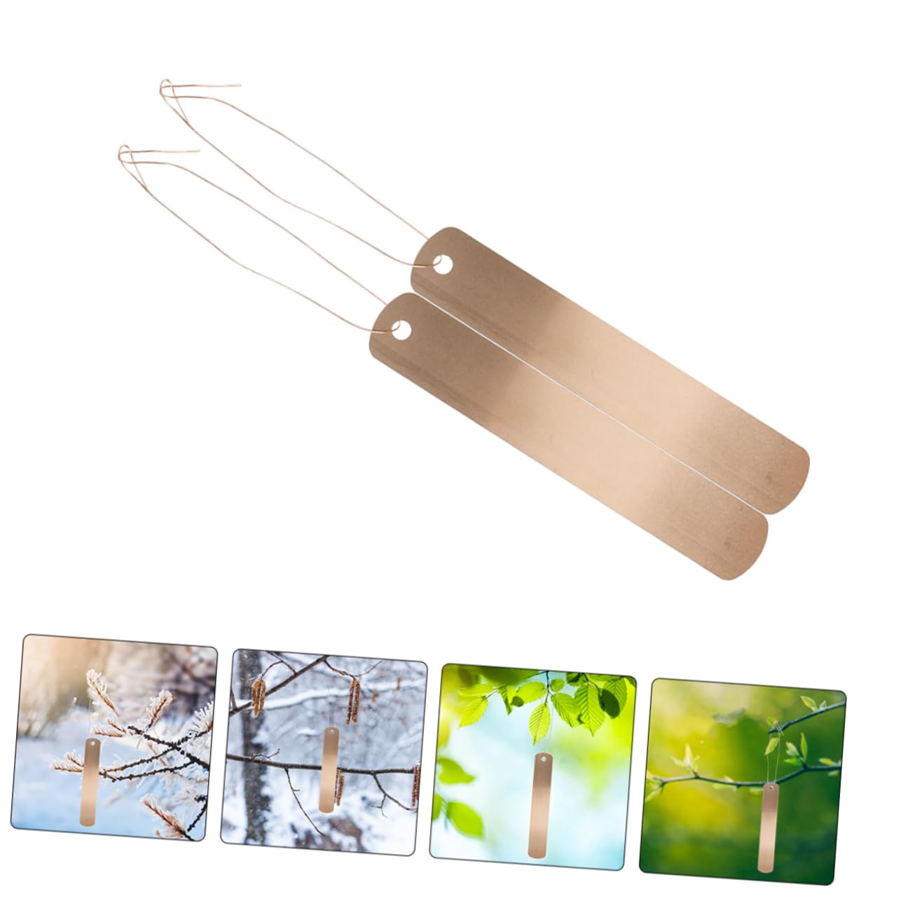 Supvox 120stücke Metall Pflanzenschilder Wiederverwendbare Wetterfeste Etiketten Für Garten Gewächshaus Und Baumschulen Langlebige Moderne Pflanzenlabels Kupferfarbe