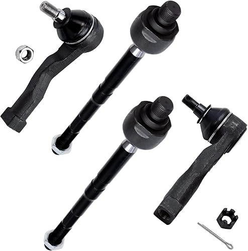 Miniatura 74 de Detroit Axle - 4 barras de acoplamiento delanteras para Chevrolet Trailblazer GMC Envoy 2002-2009 2003 2004 2005 2006 2007 2008 Reemplazo de